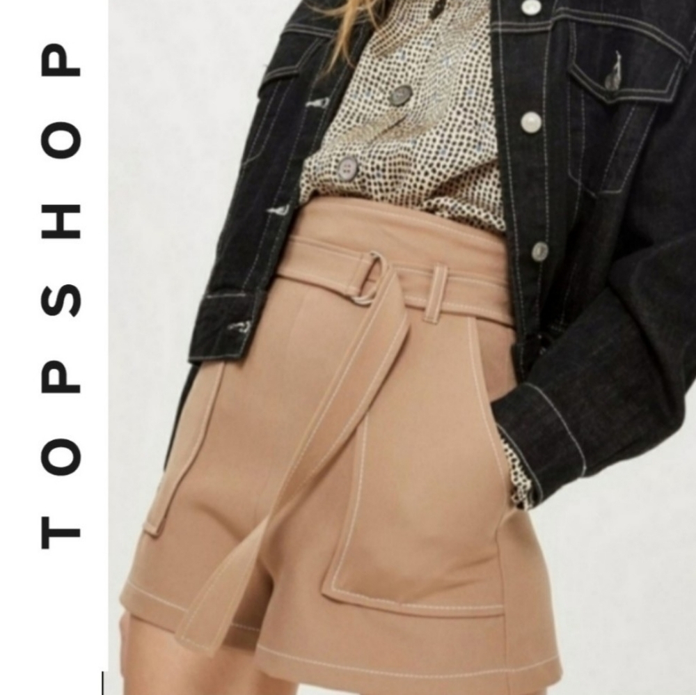 NWT Topshop High Waisted Shorts